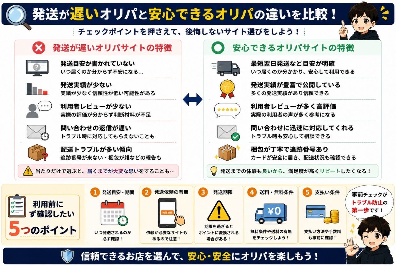 安心できるサイトの特徴