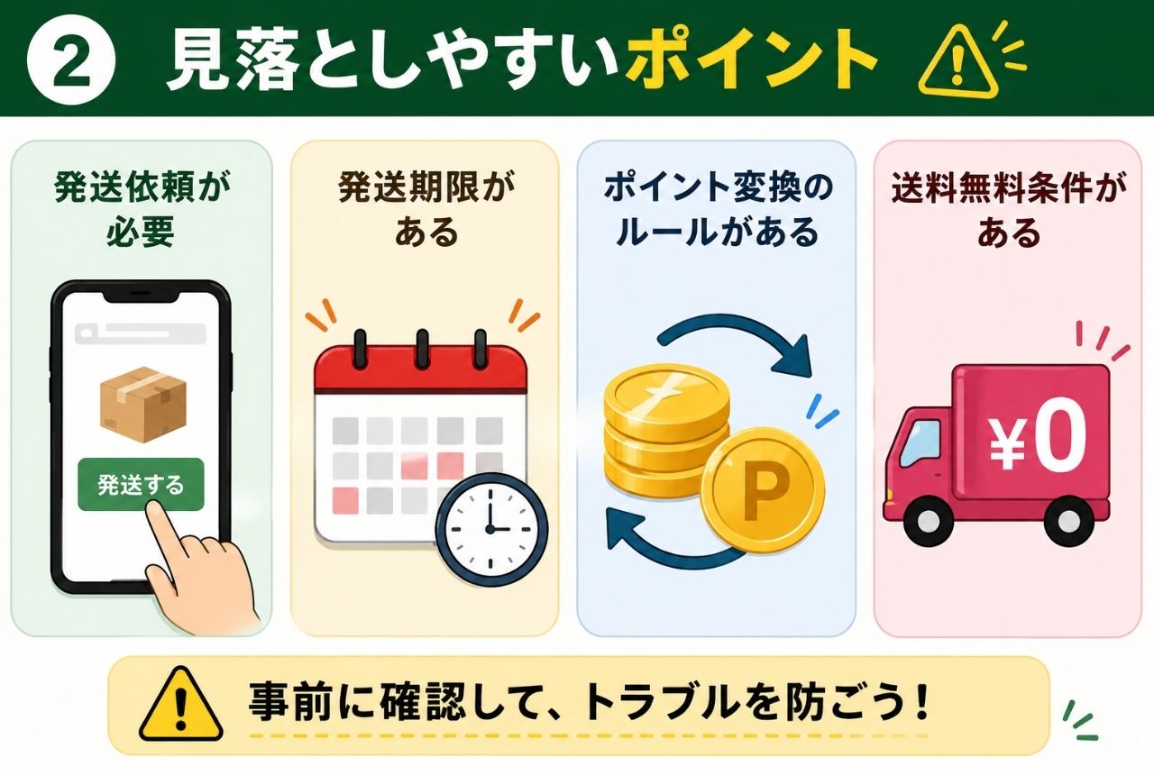 初心者が見落としやすいポイント