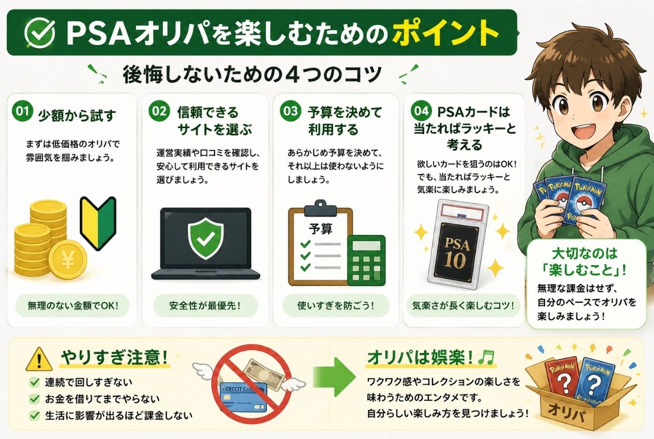 PSAカードを狙うなら意識したいこと